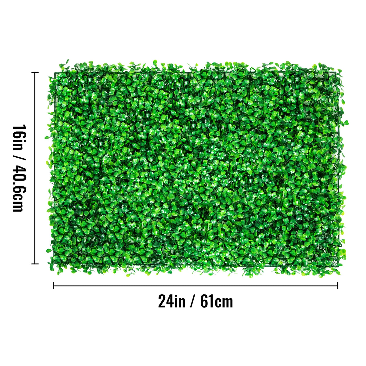 SucceBuy Artificial Boxwood Hedge Wall Panel Privacy Screen