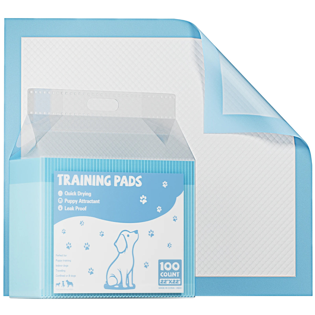 Disposable Leakproof Underpads Quick Drying Super Absorbent Pet Training Pads