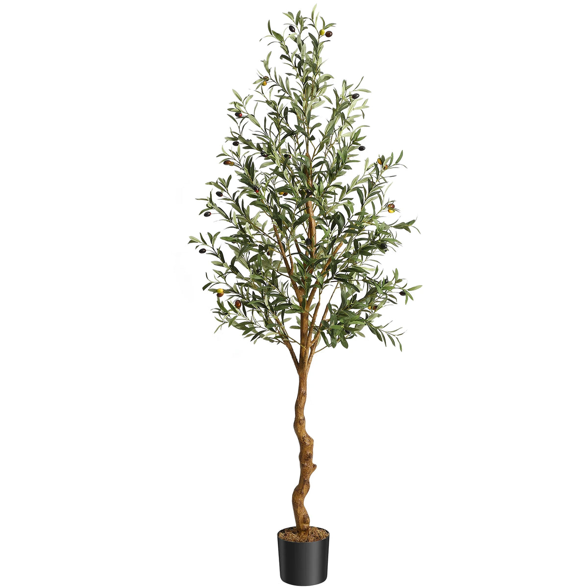 HiMISS Artificial Olive Tree Potted For Living Room Decor