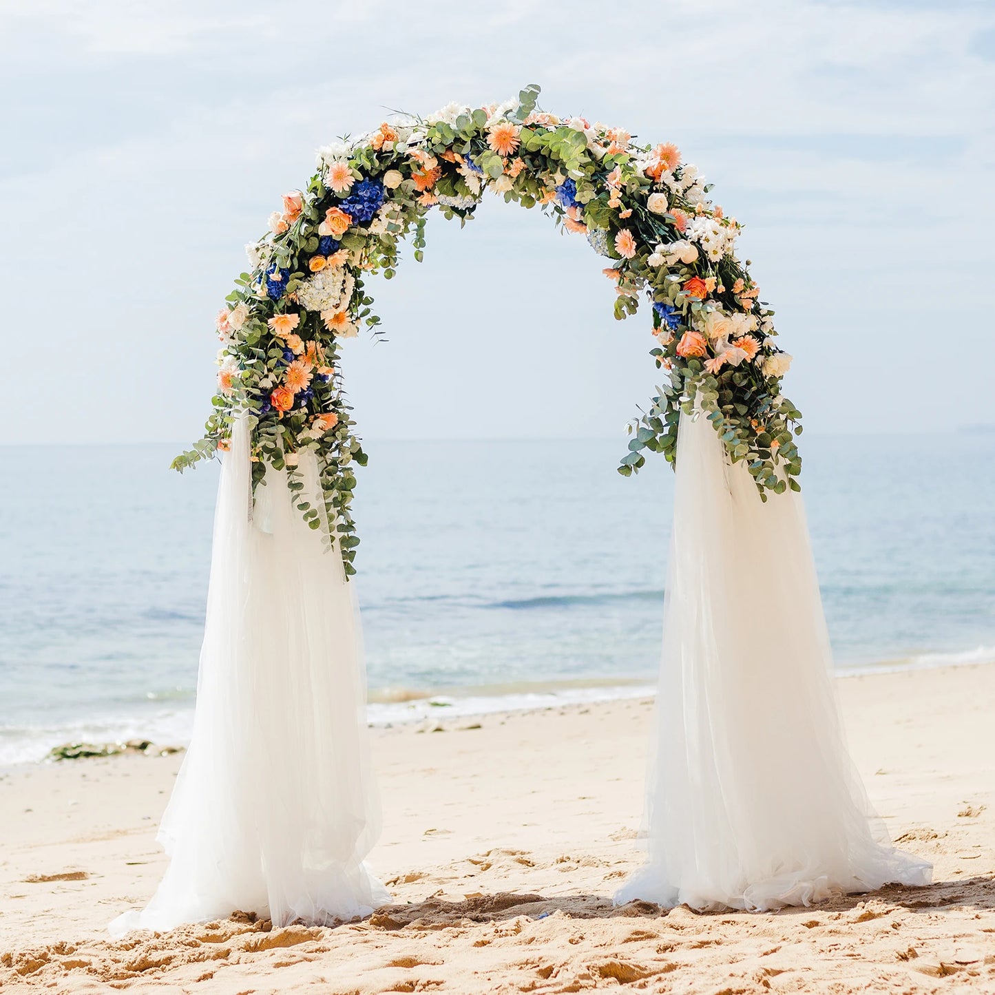 Metal Wedding Balloon Arch Backdrop Stand for Ceremonies