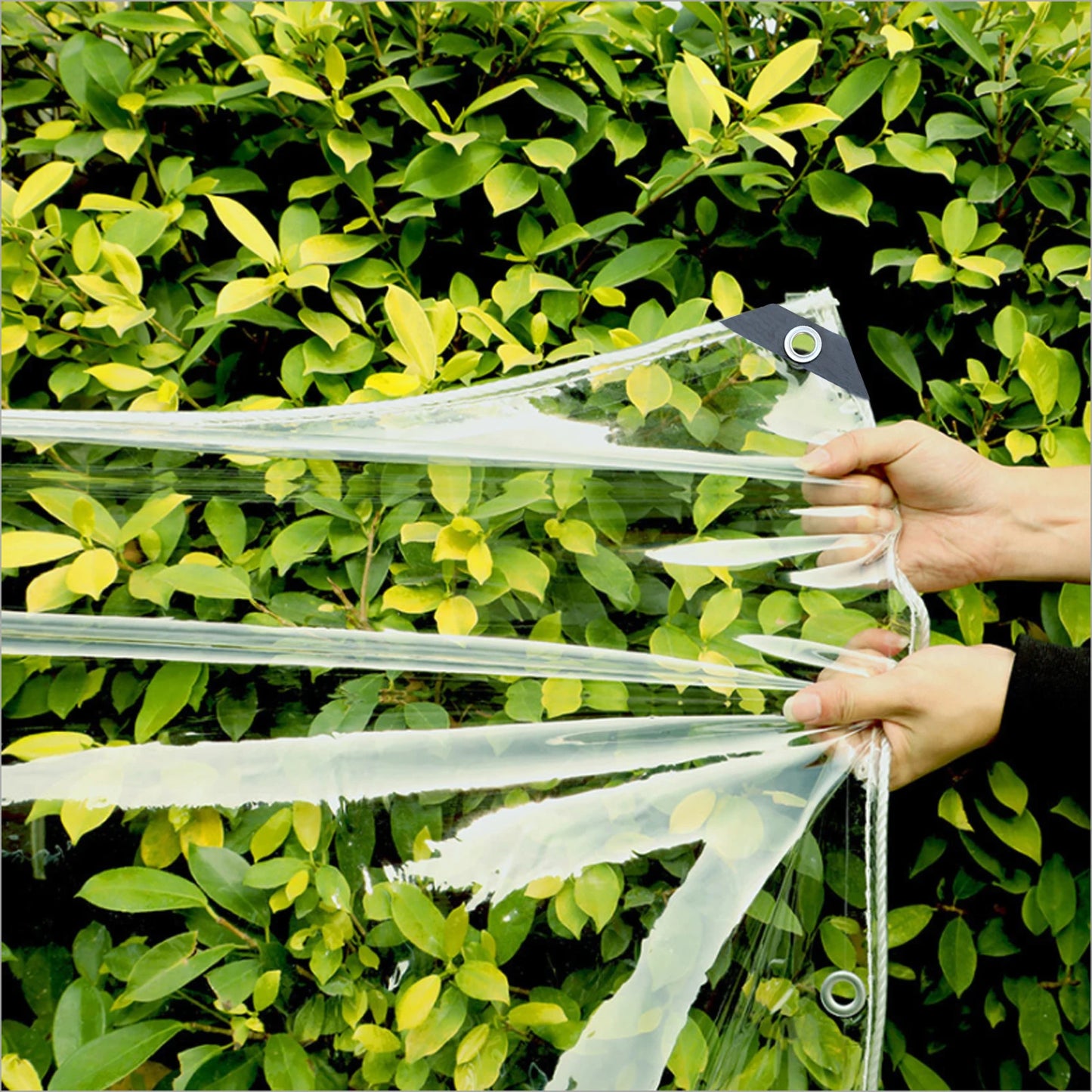 Jian Ya Na Clear Tarps Heavy Duty Transparent PVC Tarpaulin