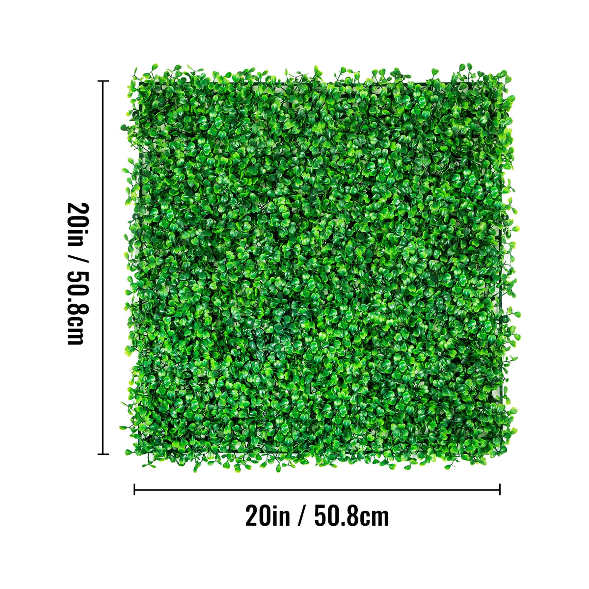 SucceBuy Artificial Boxwood Hedge Wall Panel Privacy Screen