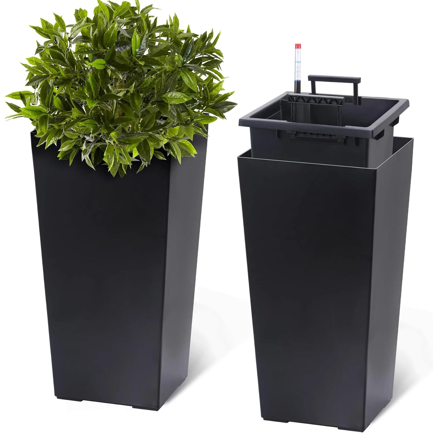 HobbyLane Indoor Outdoor Planter Set With Shelf Insert