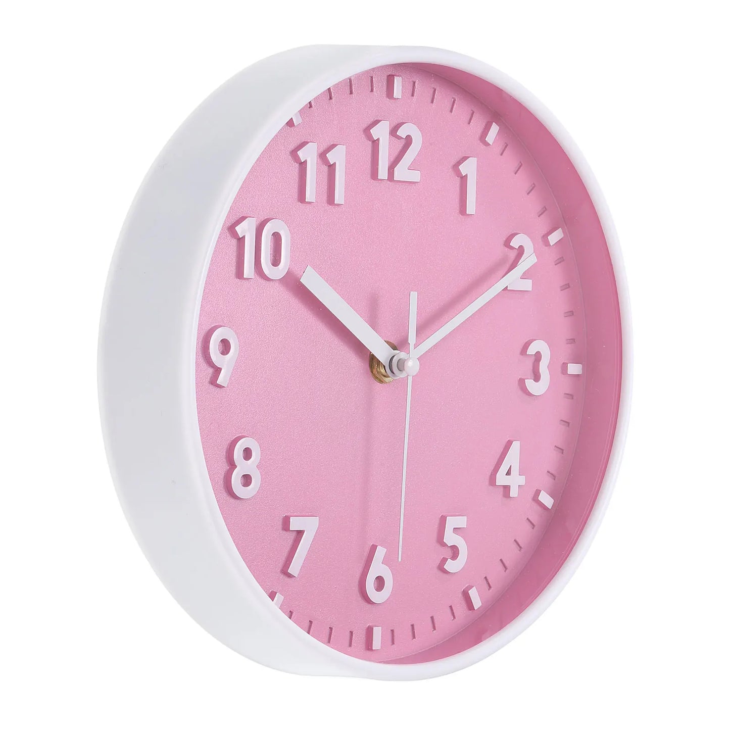 UXCELL Quartz Silent NonTicking Round Wall Clock Battery Operated