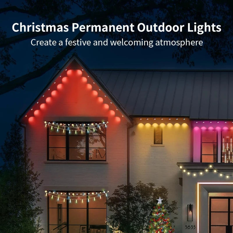 MIMIRGB Outdoor IP67 Eaves Light For Holiday Decor