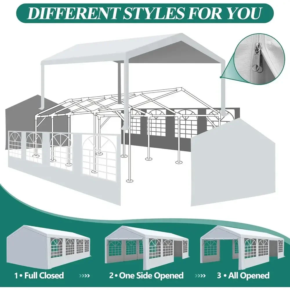 Heavy Duty Outdoor Gazebo With Sandbags For Events