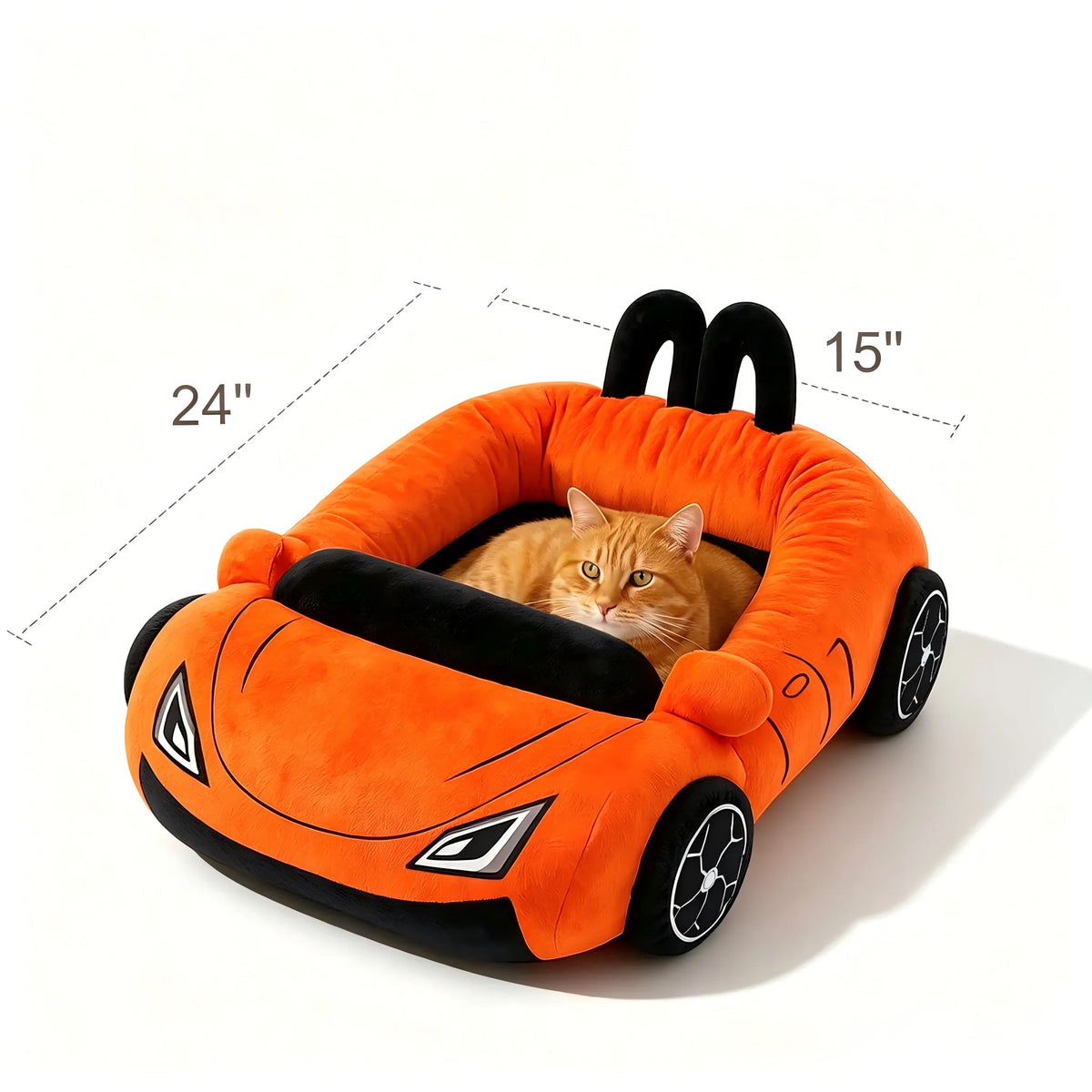 CWV Supercar Cat Bed Soft Cozy Washable Pet Mat for Cats