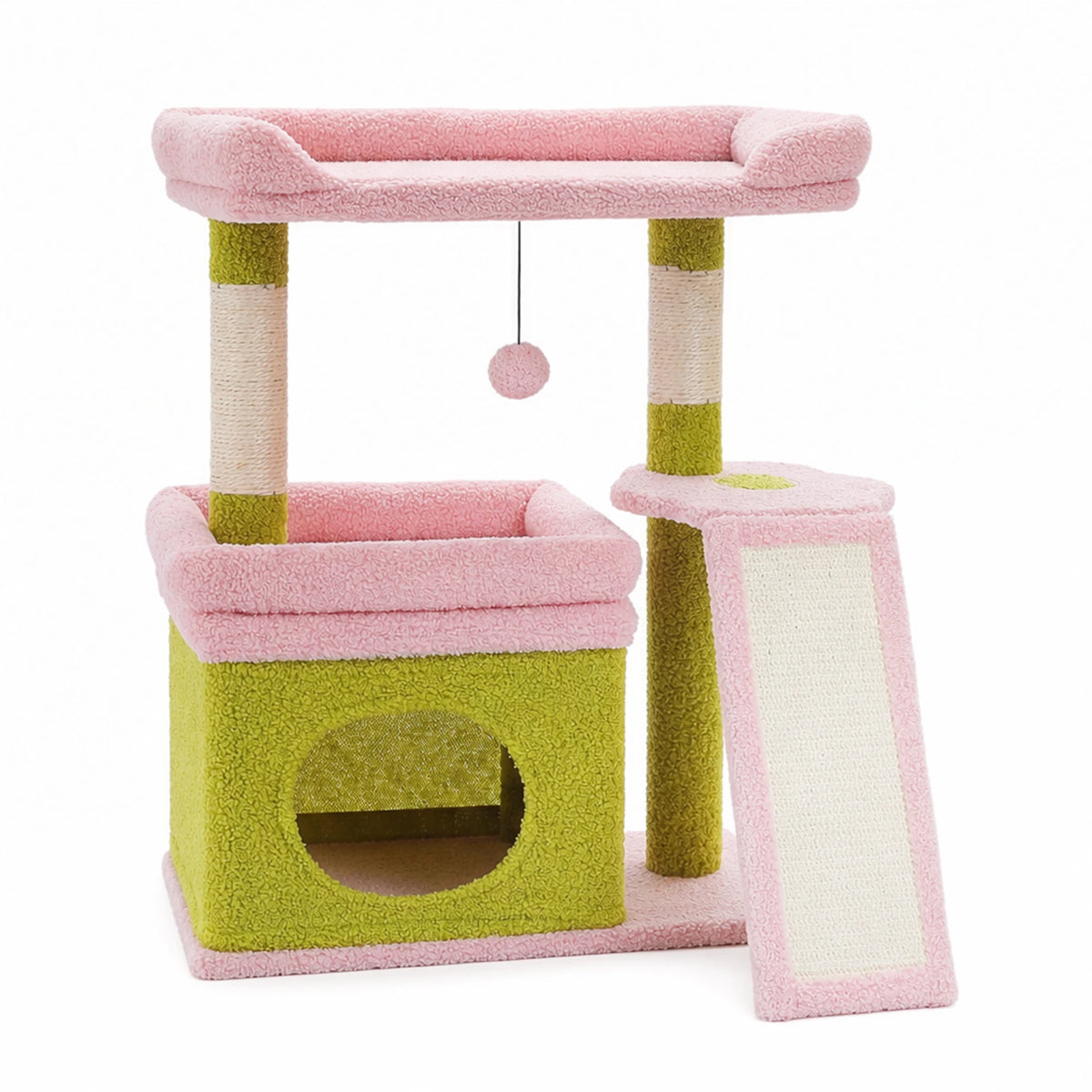PAWZ Road Indoor Cat Tree Tower With Sisal Scratching Post