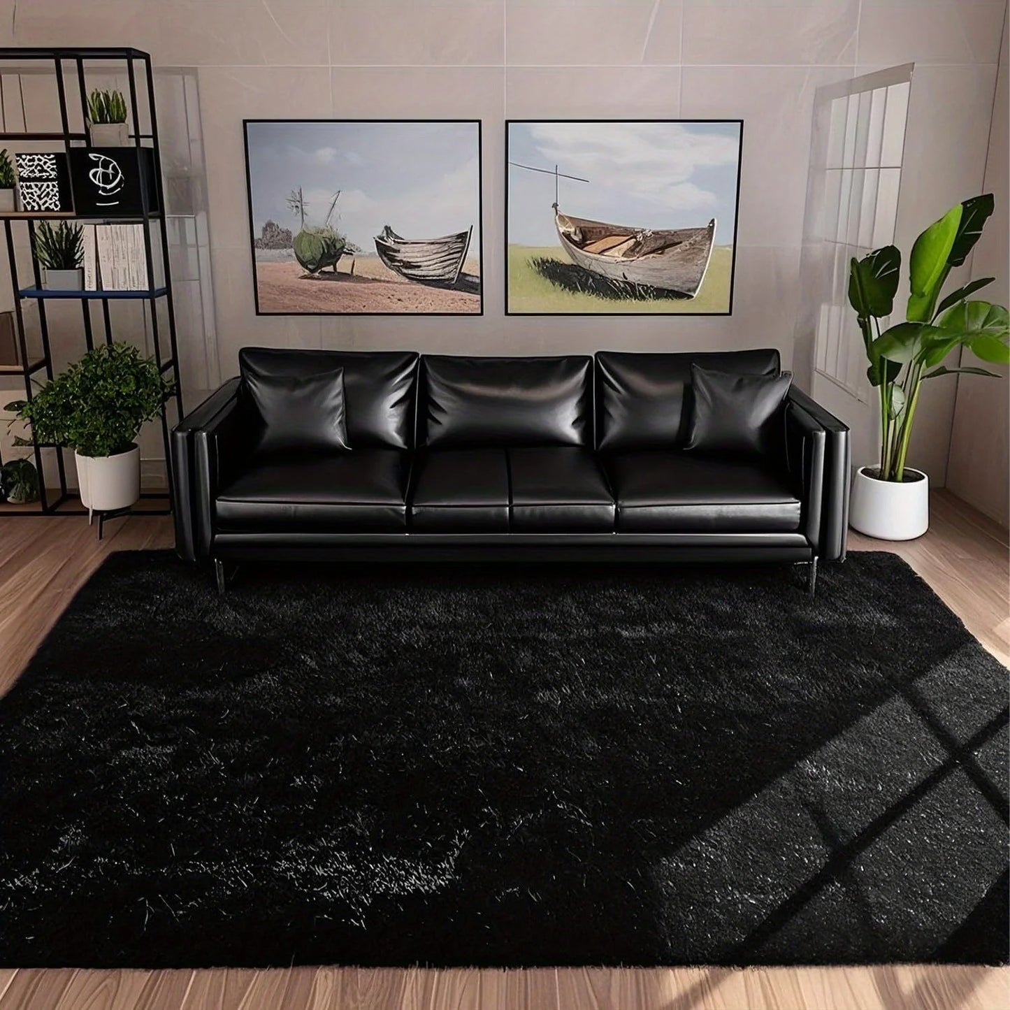 Ultra Plush Area Rug Super Soft Living Room Bedroom