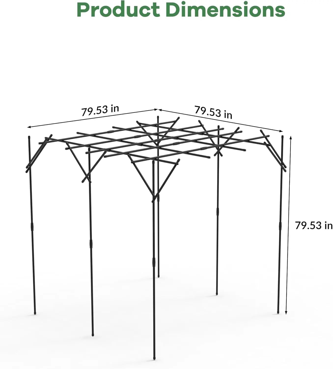 Metal Garden Trellis For Climbing Plants Arches And Pergolas