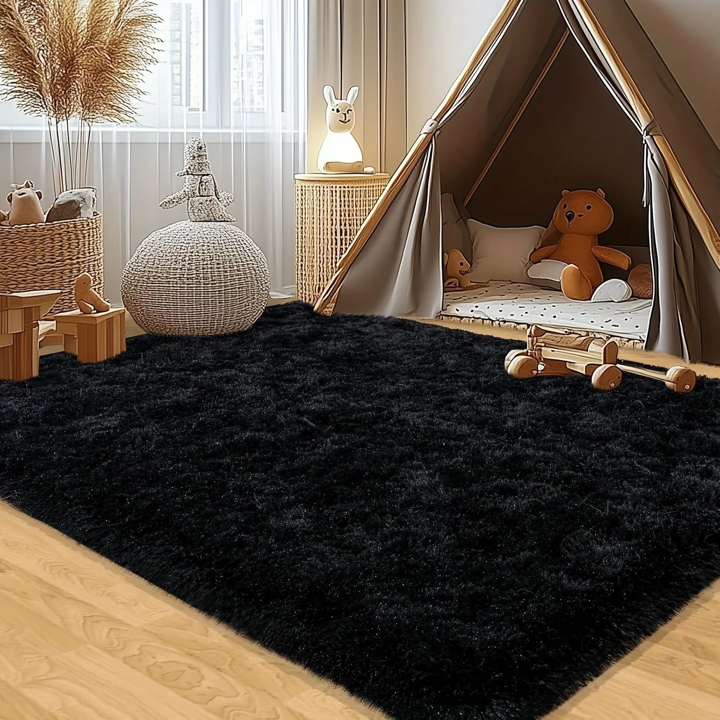 Ultra Plush Area Rug Super Soft Living Room Bedroom