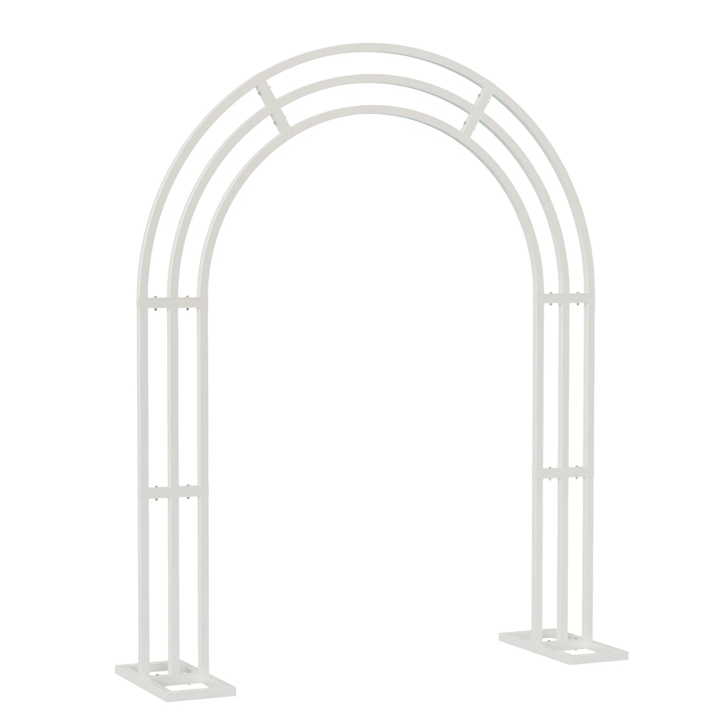Metal Wedding Balloon Arch Backdrop Stand for Ceremonies