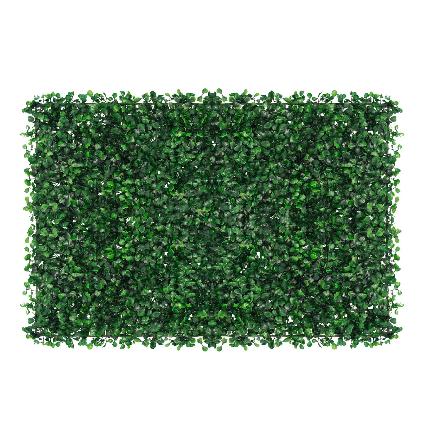 Artificial Grass Mat Panel PE Waterproof Wall Hedge For Indoor Outdoor Decor