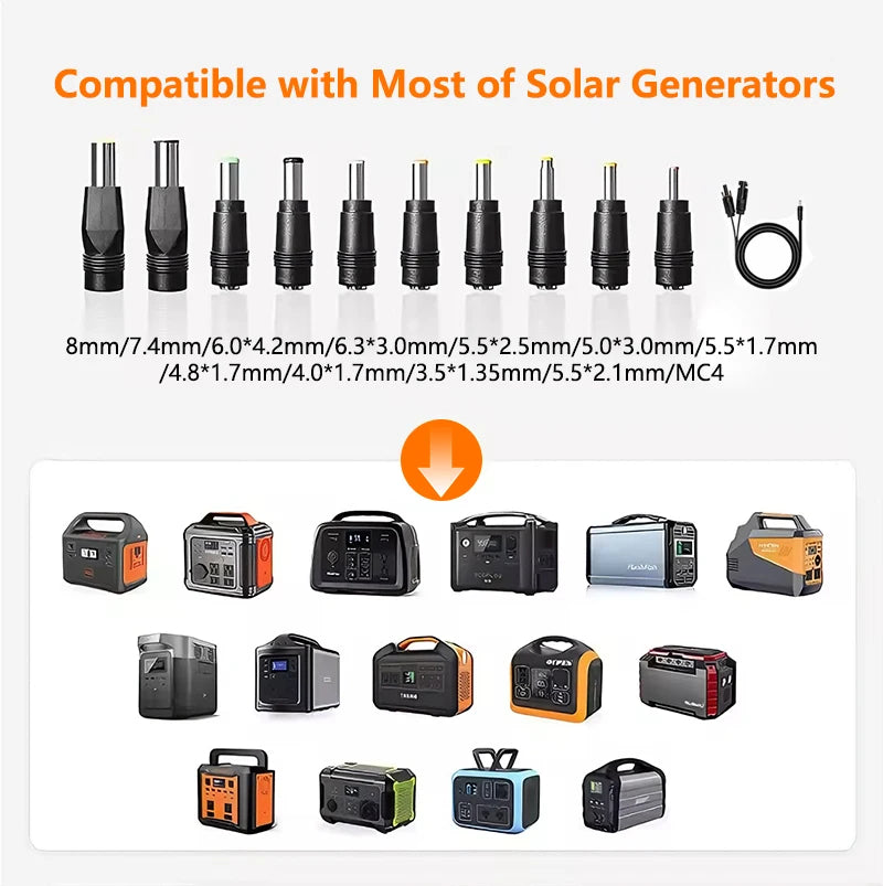 Chuban 200W Portable Foldable Solar Panel IP68 Charger