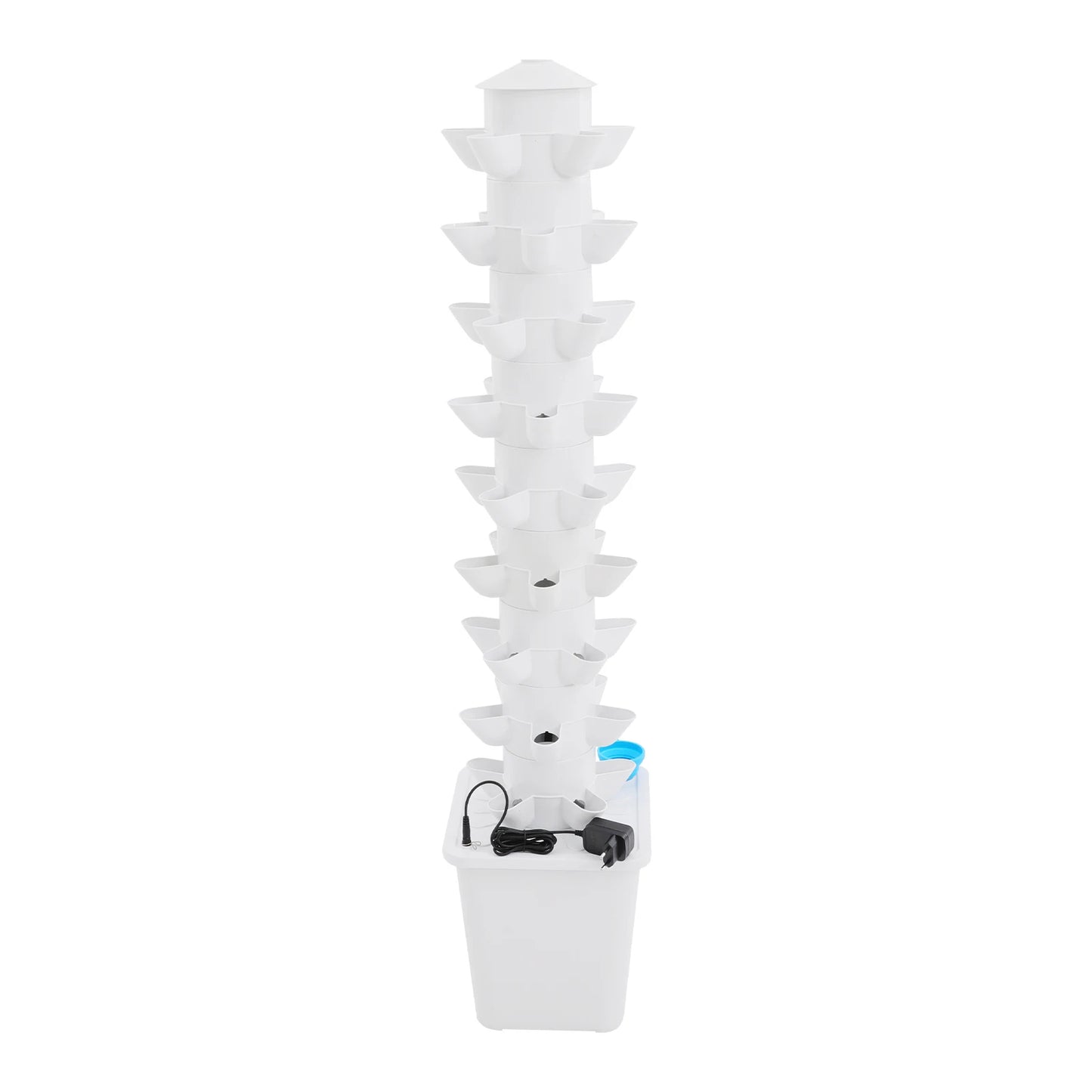 45-Holes Hydroponic Garden Vertical Tower Indoor Balcony System