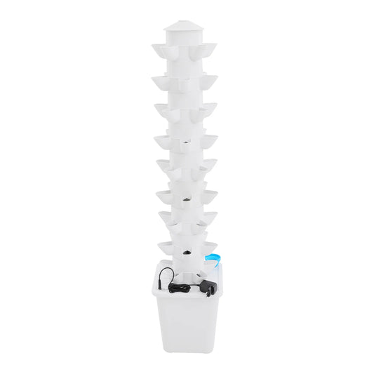 45-Holes Hydroponic Garden Vertical Tower Indoor Balcony System