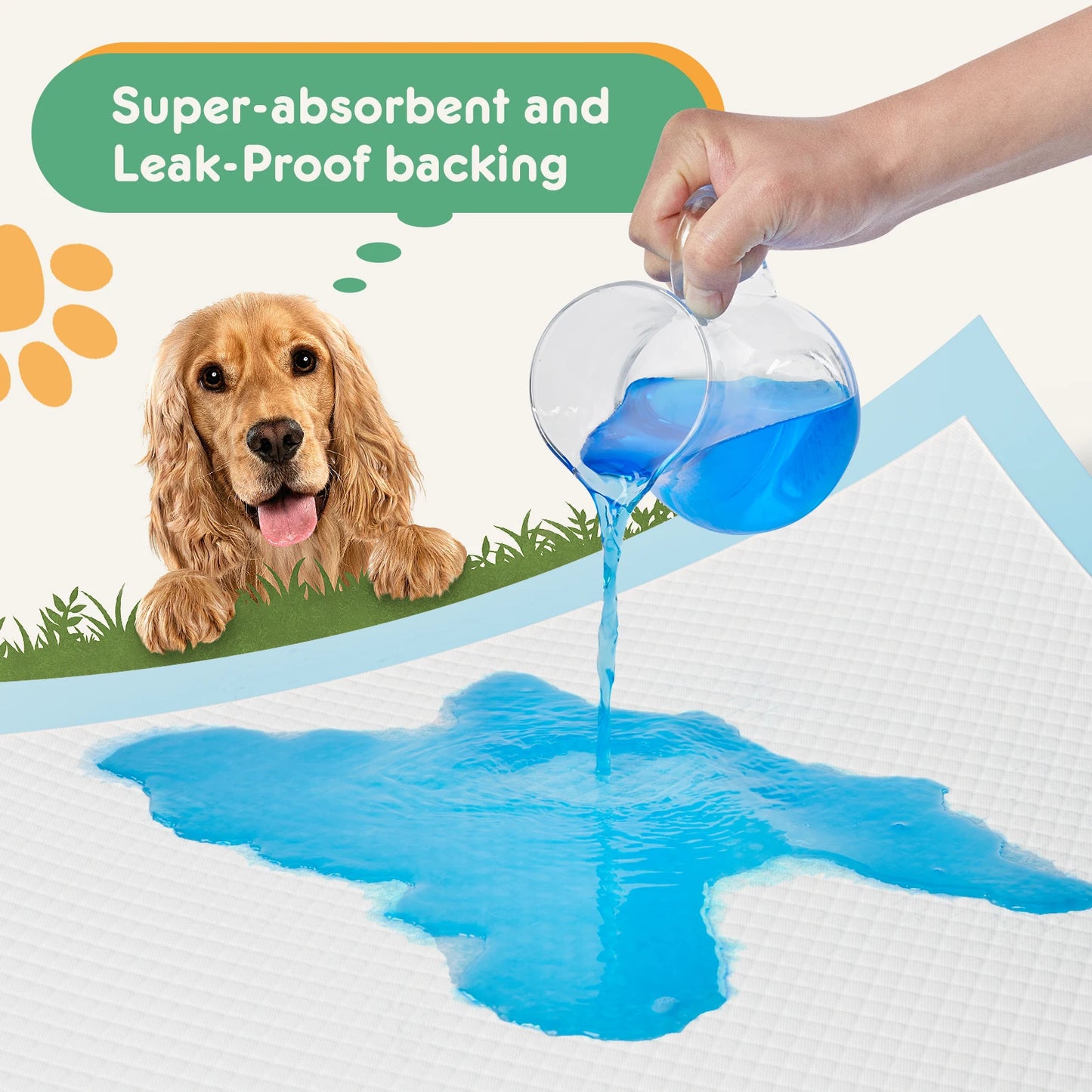 Disposable Underpads 150 Count Ultra Absorbent Leakproof Pads