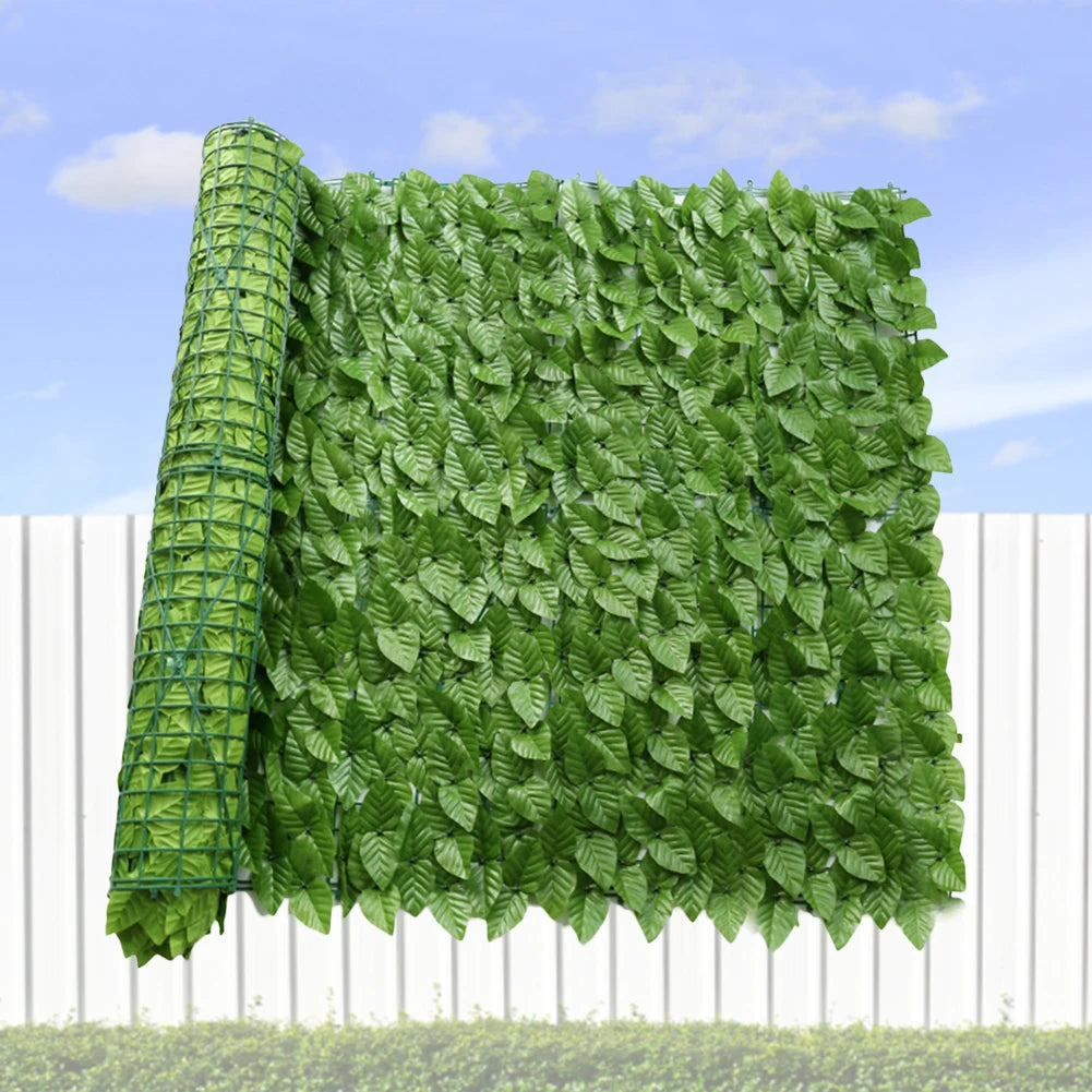 Alloet Artificial Hedge Privacy Fence Screen For Outdoor Balcony