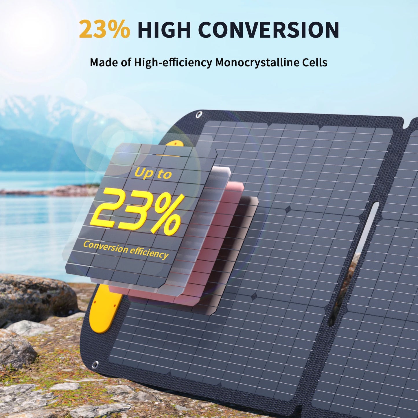 VTOMAN VS200 200W Portable Solar Panel Outdoor Generator