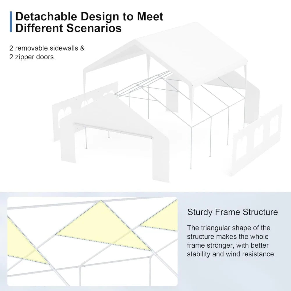 Portable Party Tent For Weddings And Outdoor Events