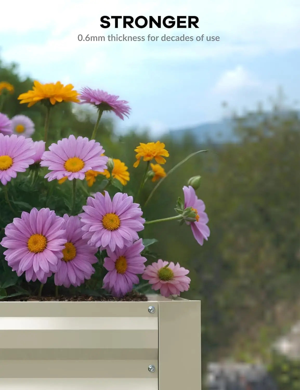 Twister.CK Galvanized Raised Garden Bed Kit