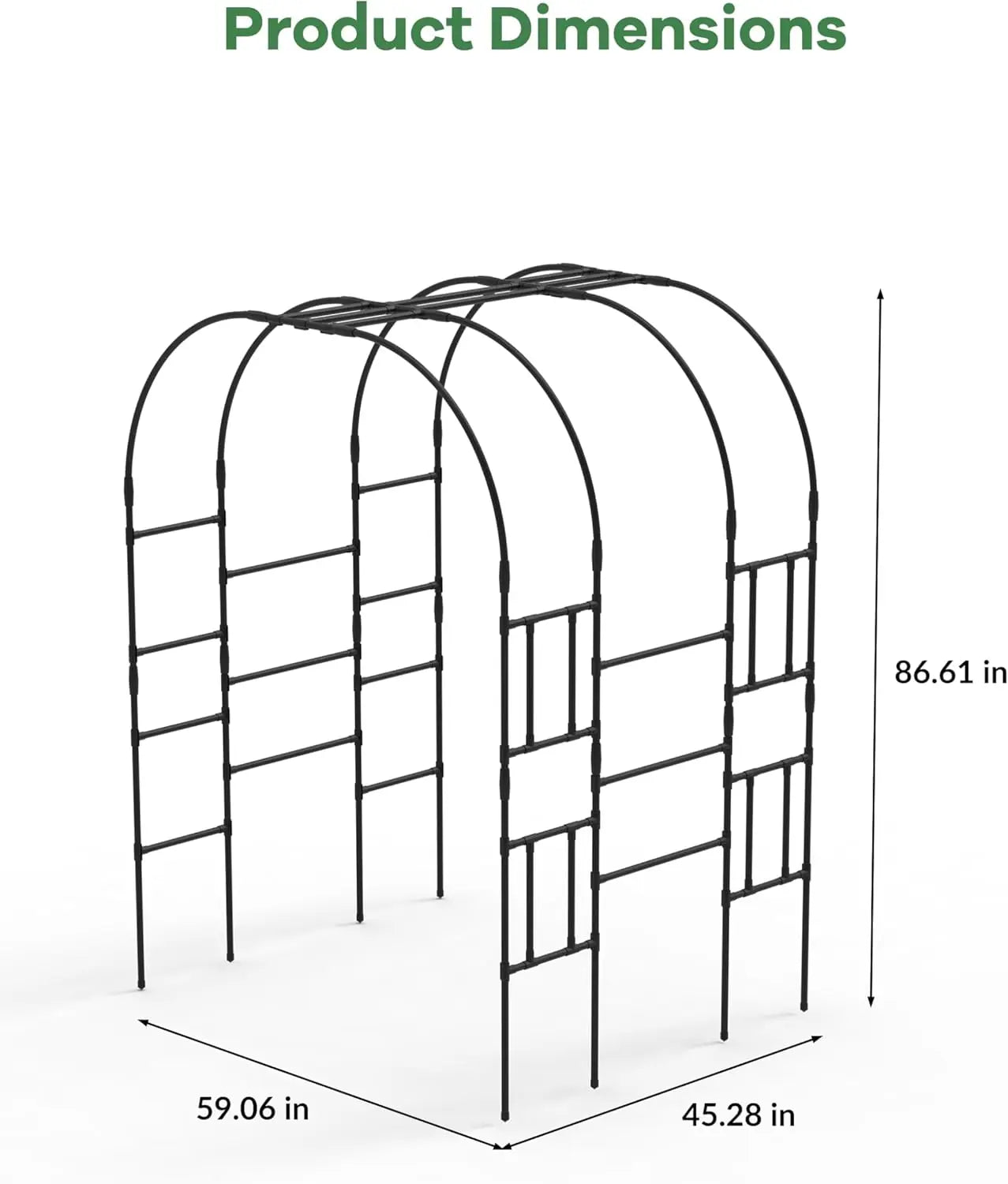 Metal Garden Trellis For Climbing Plants Arches And Pergolas