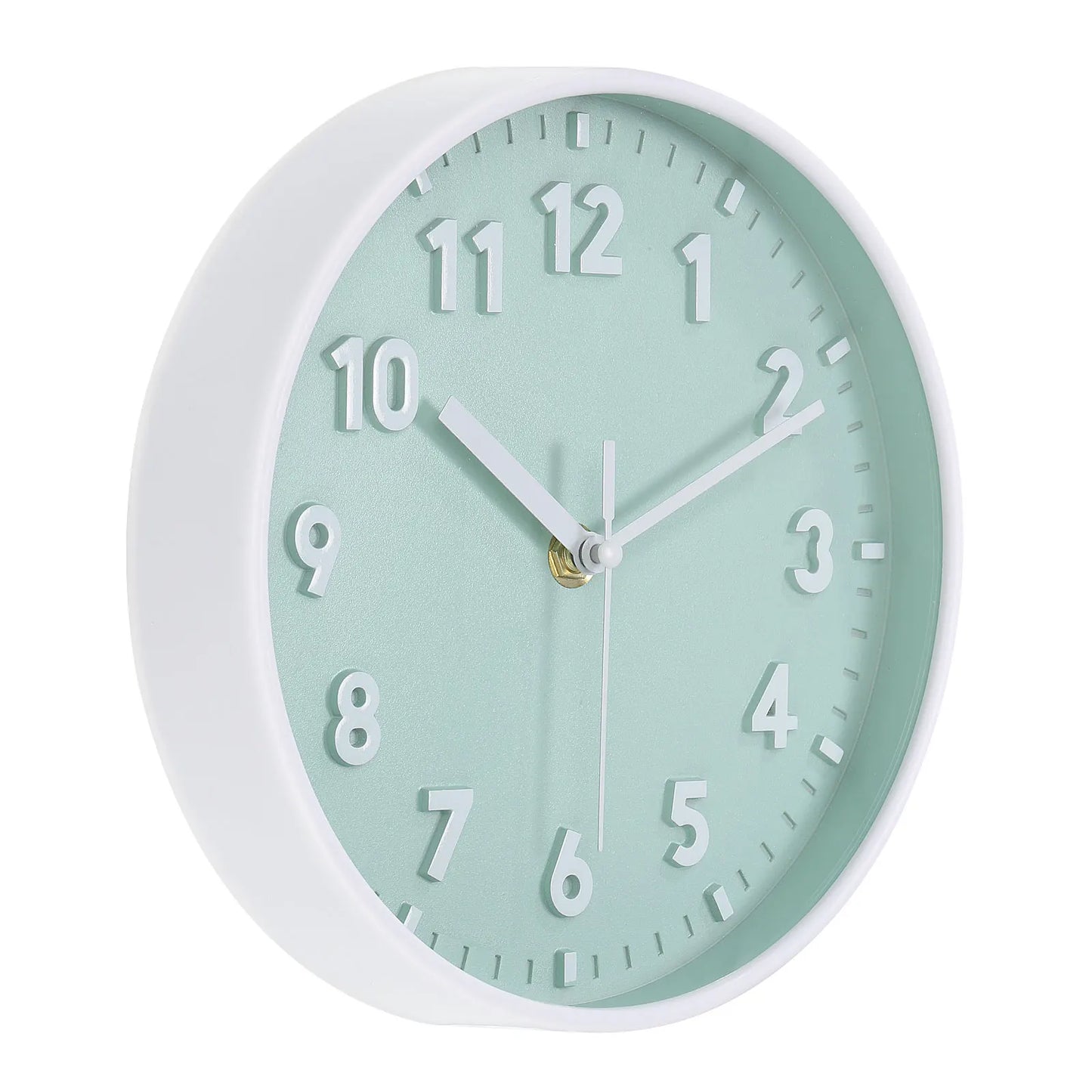 UXCELL Quartz Silent NonTicking Round Wall Clock Battery Operated