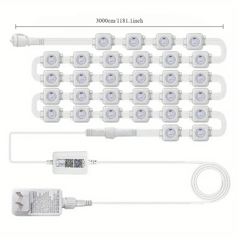 MIMIRGB Outdoor IP67 Eaves Light For Holiday Decor