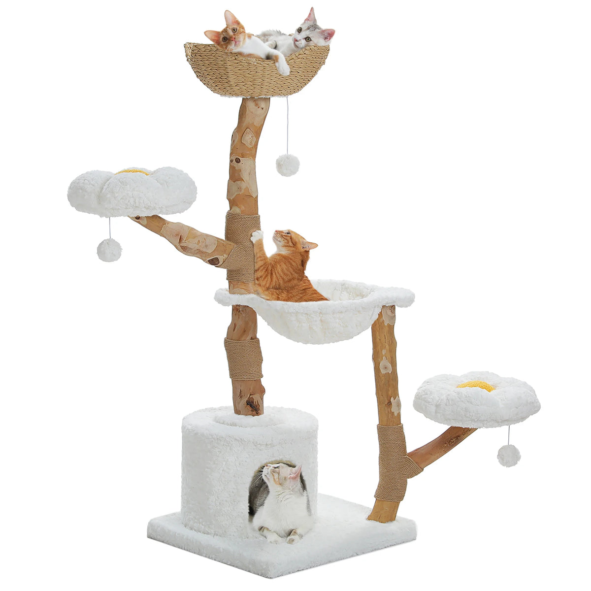 PAWZ Road Multi Level Cat Tree Tower With Scratching Post