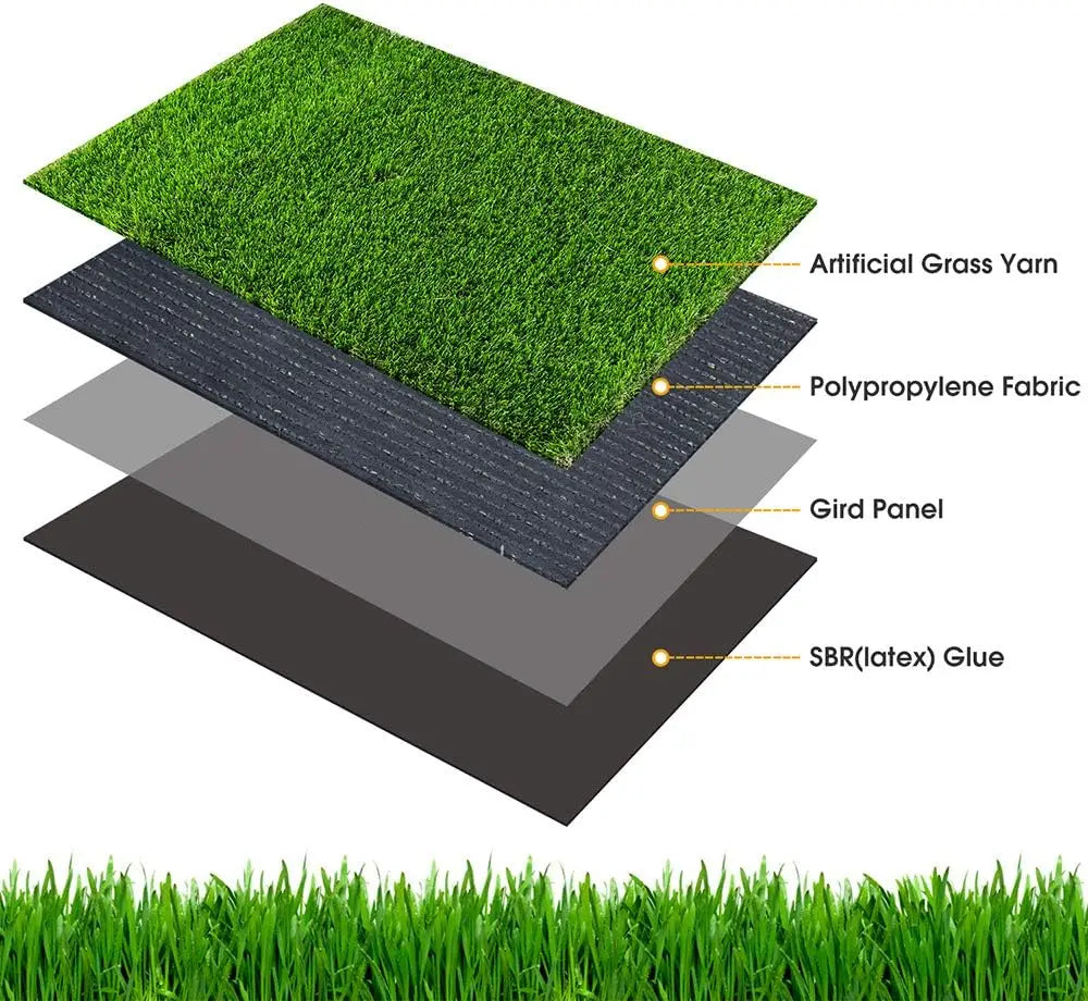 Artificial Grass Turf Mat for Dogs With Drainage Holes