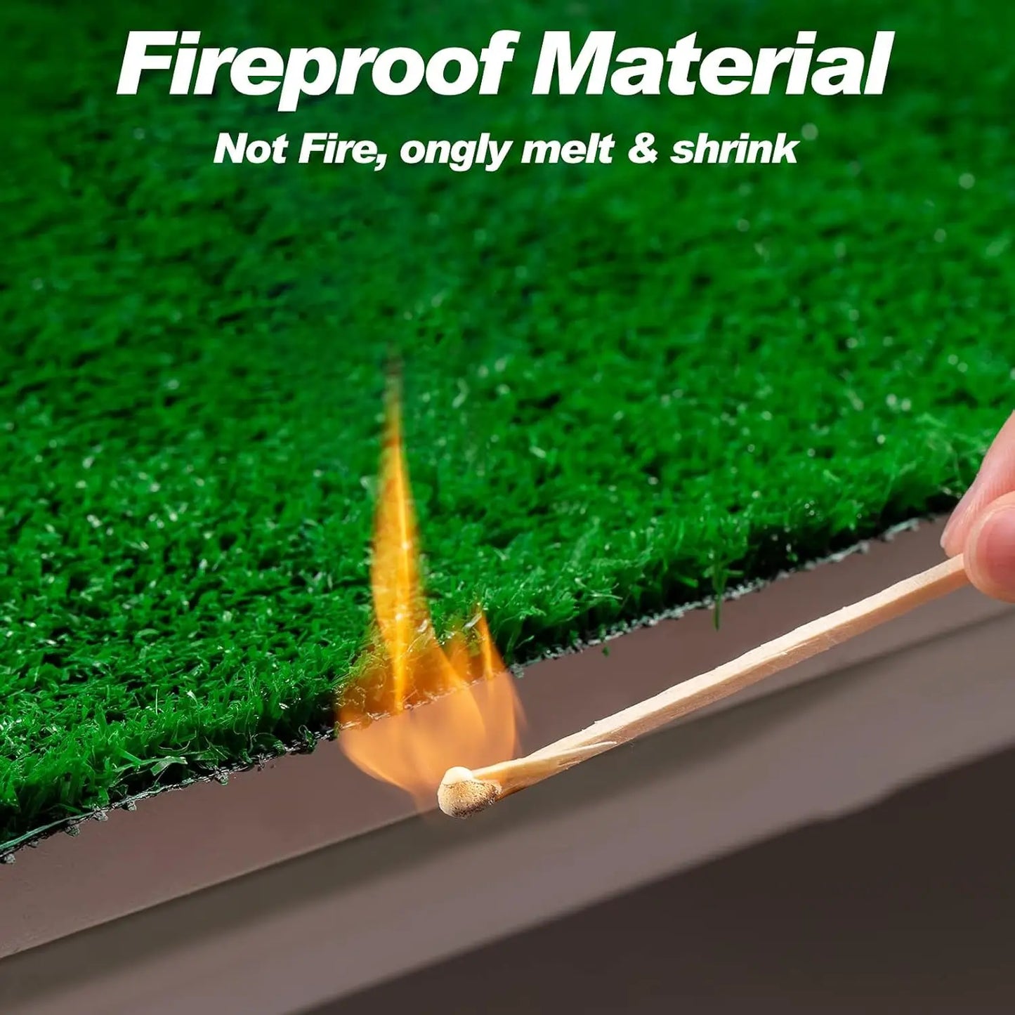 Artificial Grass Turf Mat for Dogs With Drainage Holes