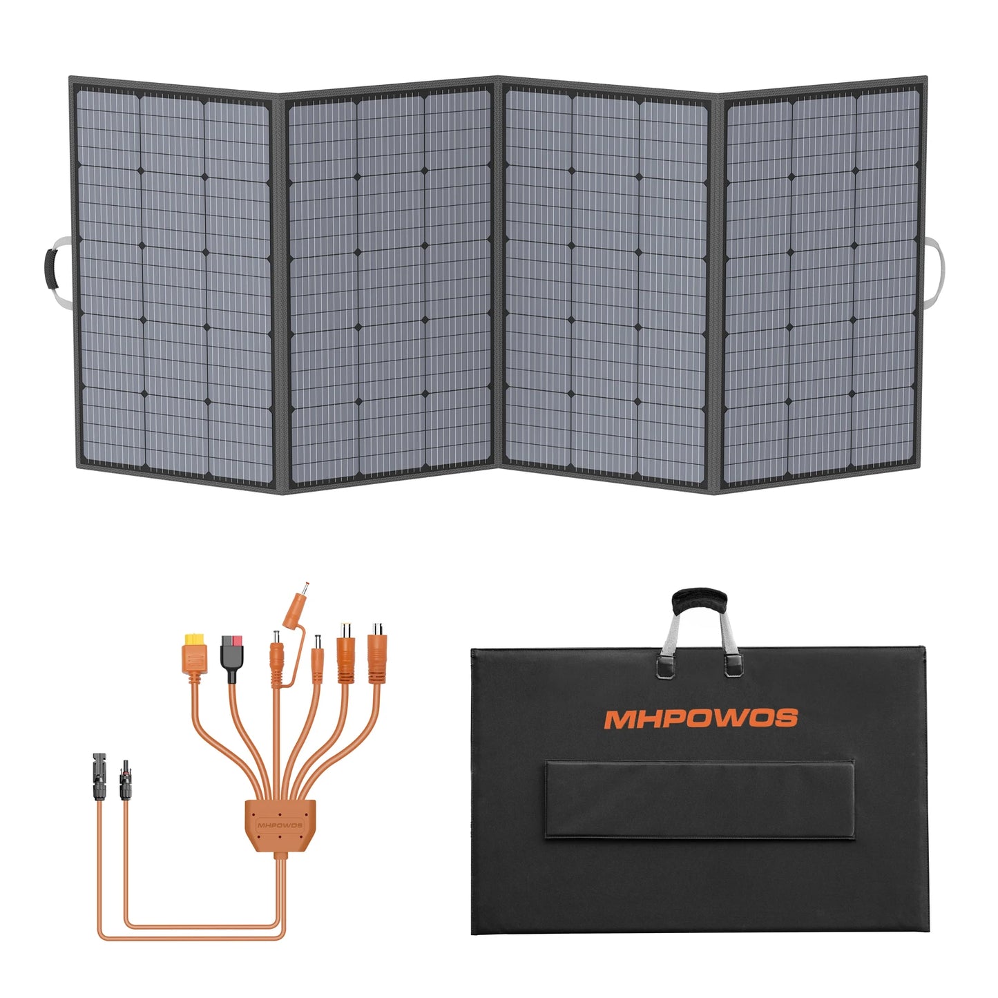 MHPOWOS 400W Foldable Portable Solar Panel Charger