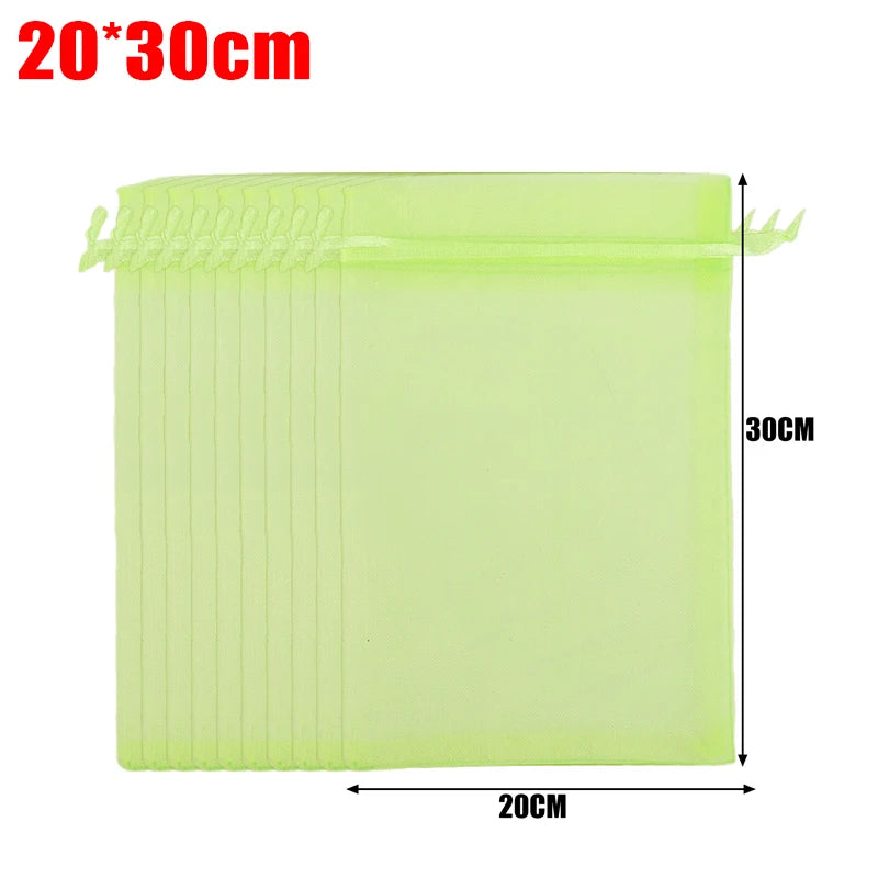 Fruit Protection Bags Birdproof Mesh For Strawberry And Grape Plants