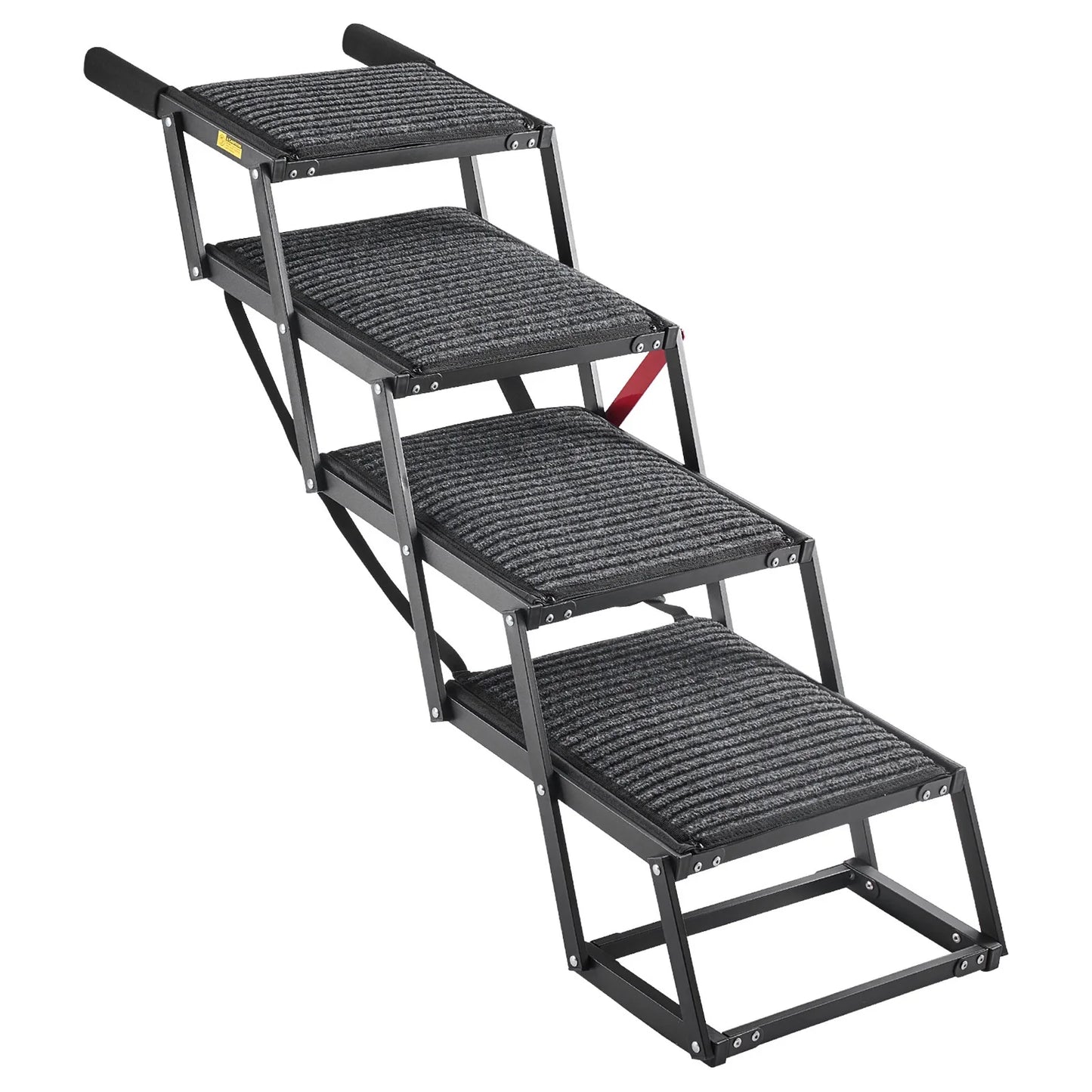 SucceBuy Dog Car Stairs 4 To 5 Foldable Ramp Portable