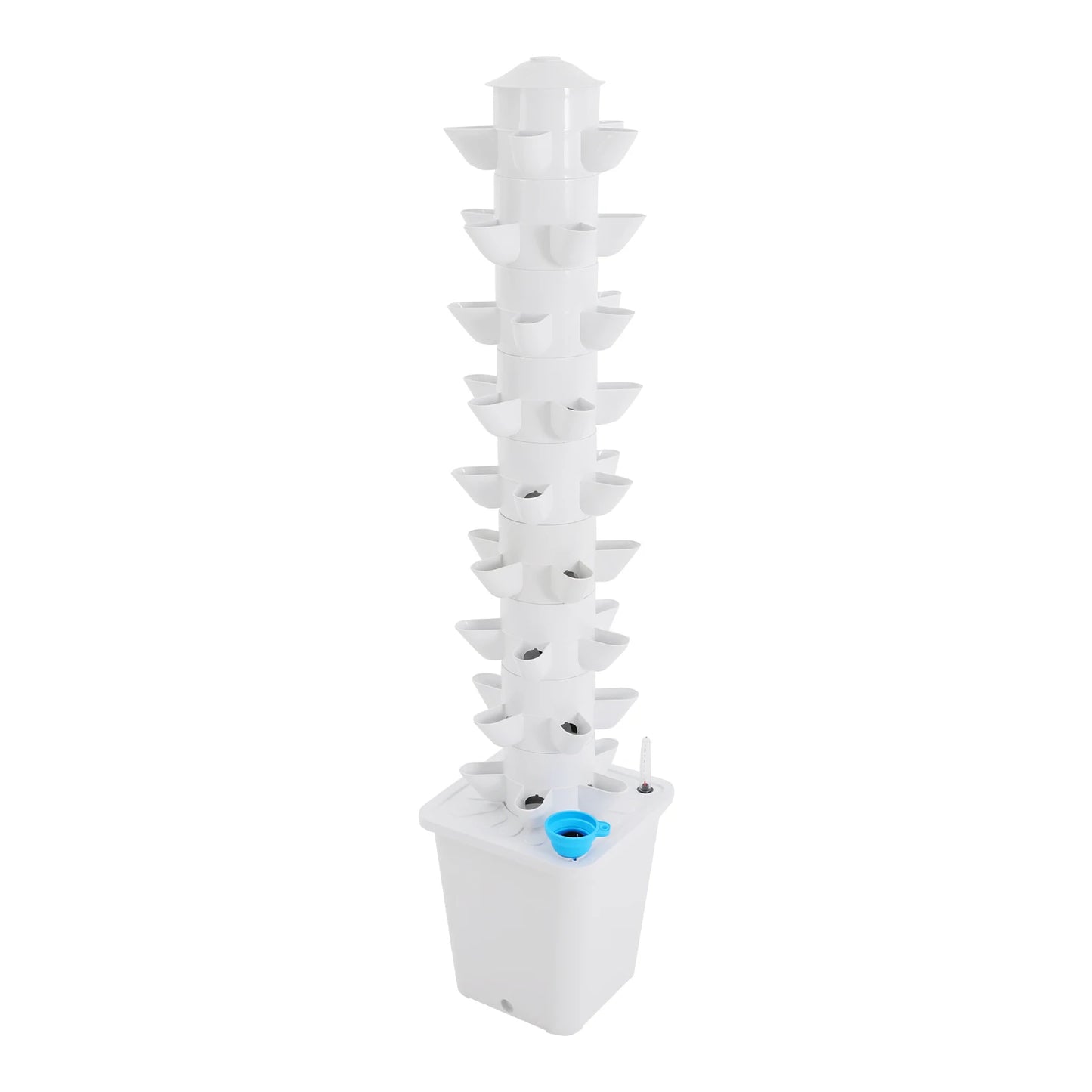 45-Holes Hydroponic Garden Vertical Tower Indoor Balcony System