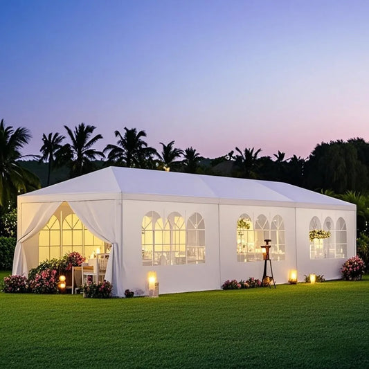 Outdoor Party Tent Canopy With Walls For Weddings And Events