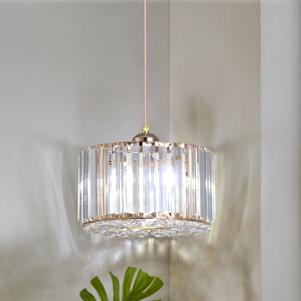 GreeLustr Modern Led Crystal Pendant Light For Kitchen