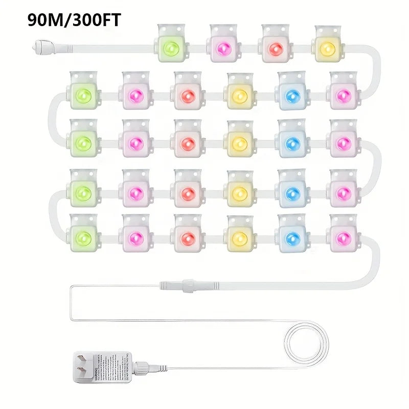 MIMIRGB Outdoor IP67 Eaves Light For Holiday Decor