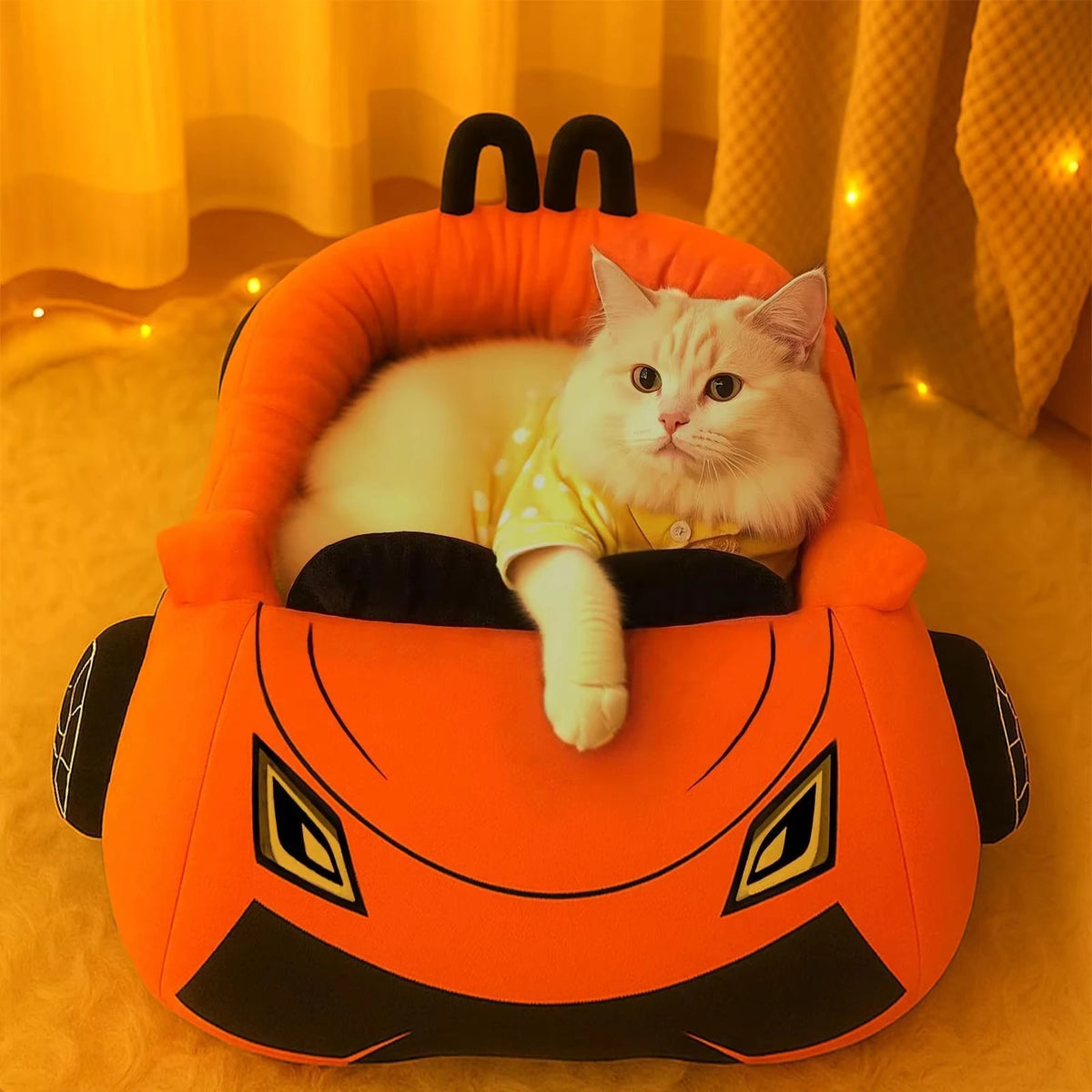 CWV Supercar Cat Bed Soft Cozy Washable Pet Mat for Cats