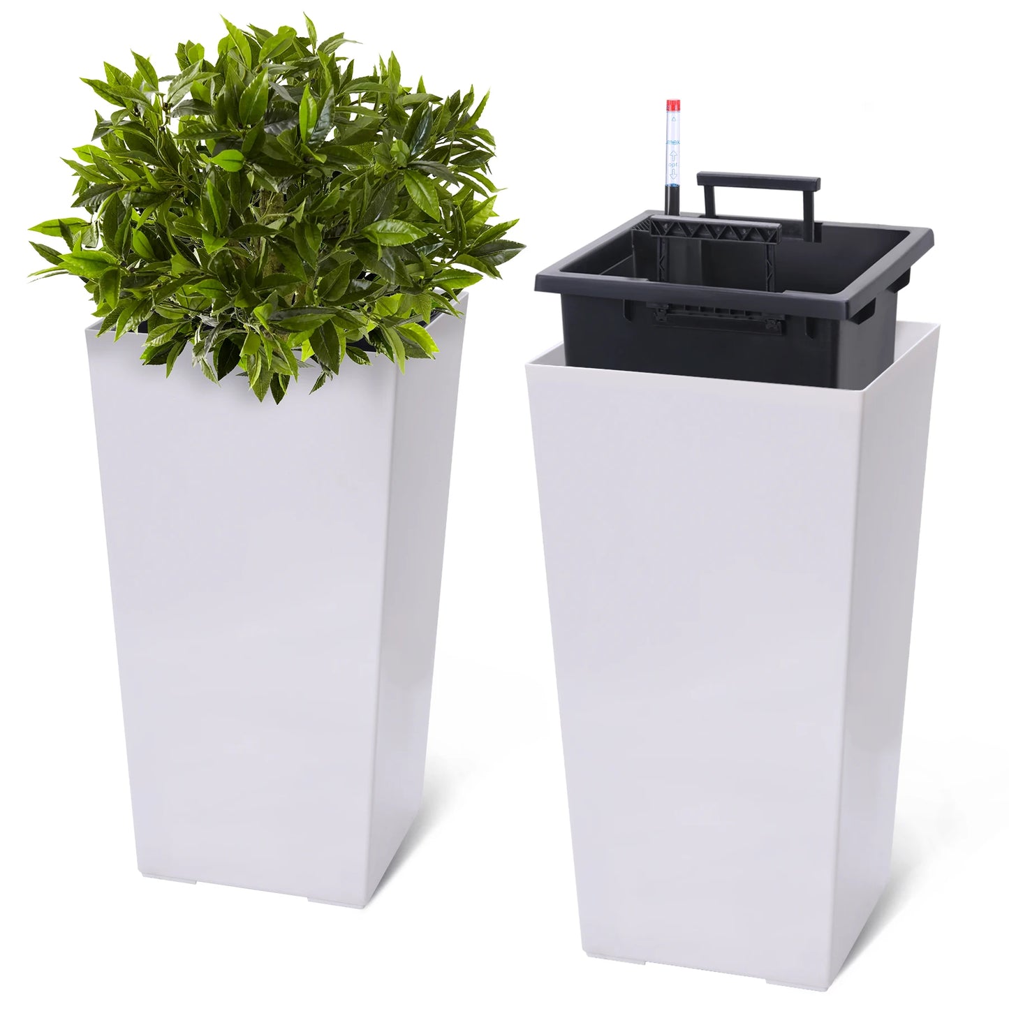 HobbyLane Indoor Outdoor Planter Set With Shelf Insert