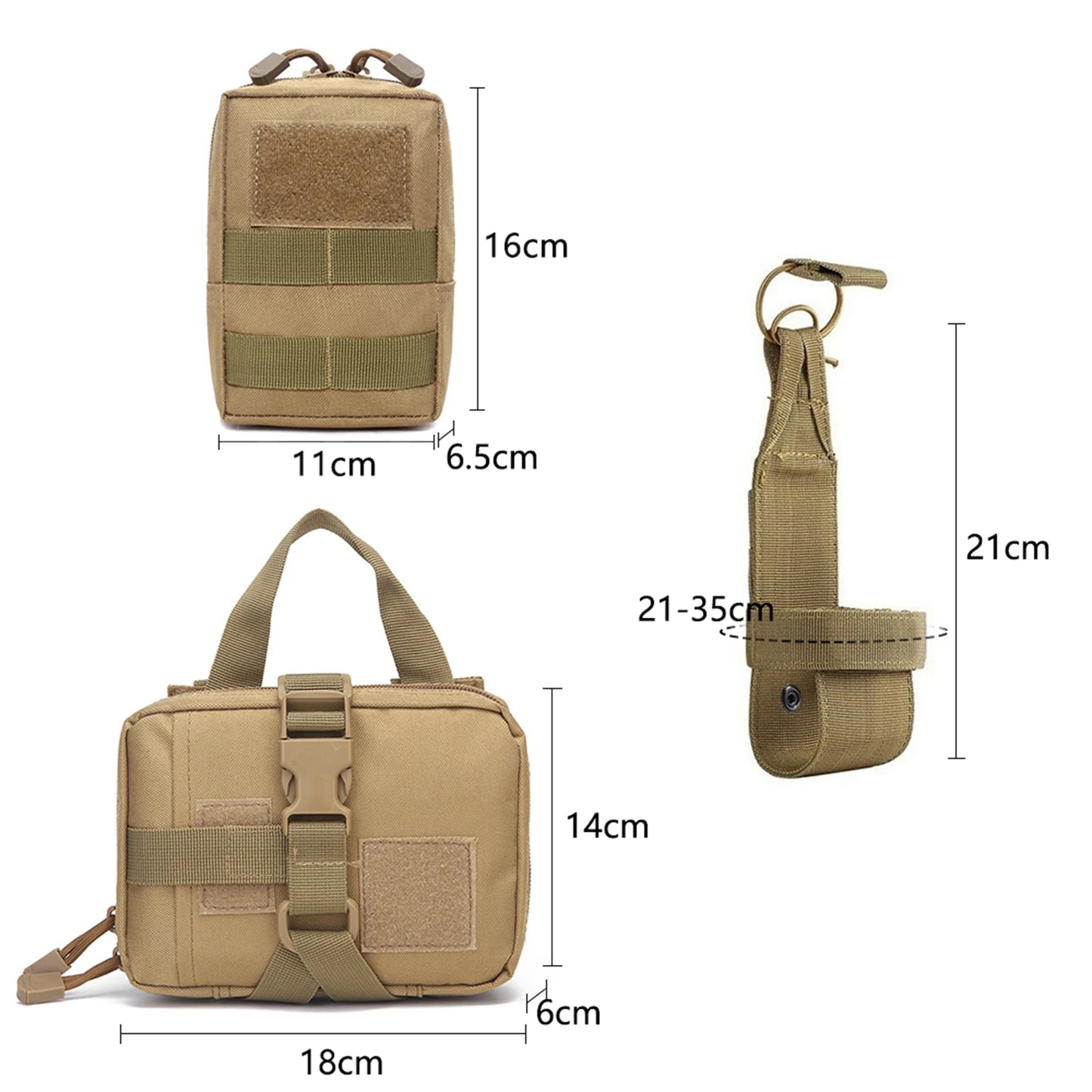 Tactical Dog Harness Vest With Molle Pouches Medium Large Dogs