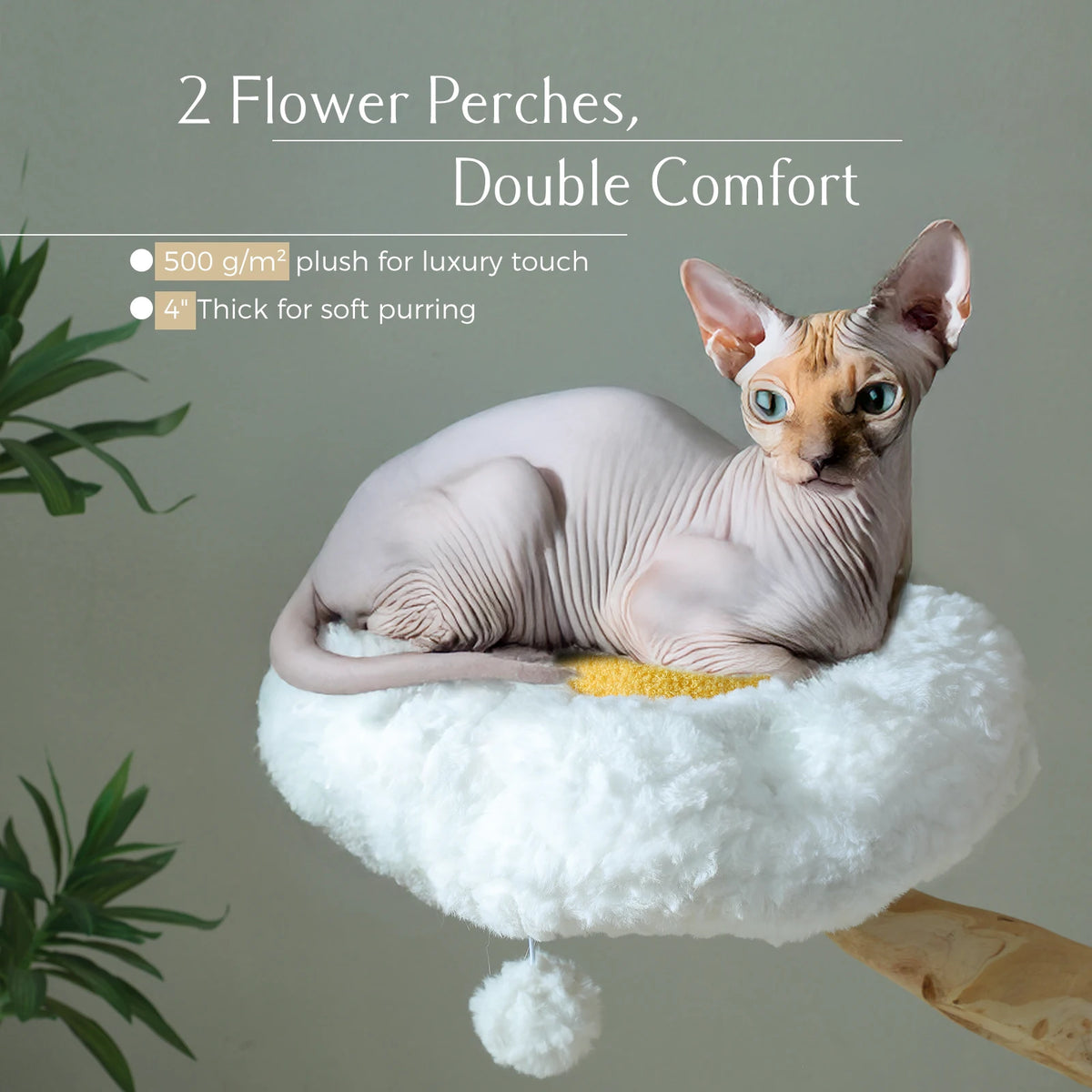 PAWZ Road Multi Level Cat Tree Tower With Scratching Post