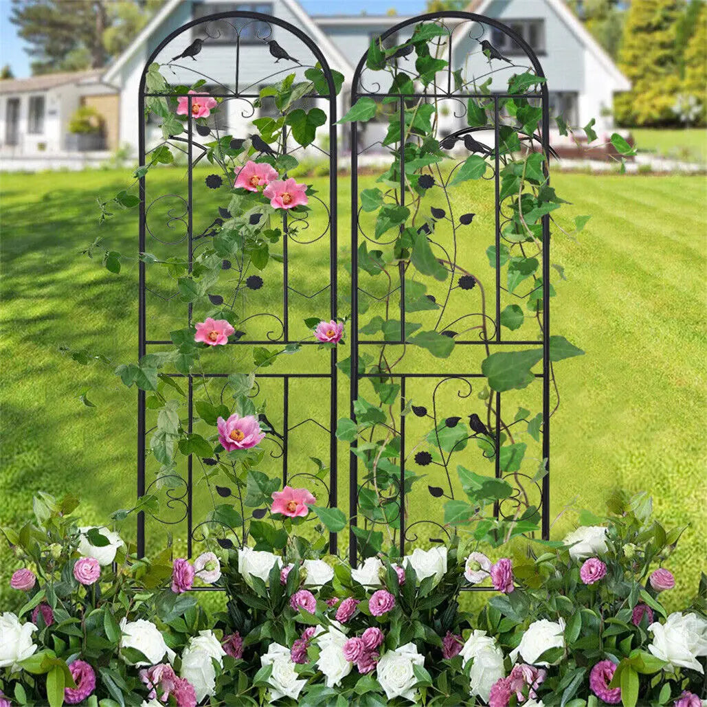Heavy Duty Metal Garden Trellis For Climbing Plant Support